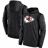 Men's Kansas City Chiefs Nike Charcoal 2021 NFL Crucial Catch Therma Pullover Hoodie,baseball caps,new era cap wholesale,wholesale hats